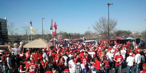 January 2013 NFC Championship tailgate — Atlanta, Georgia